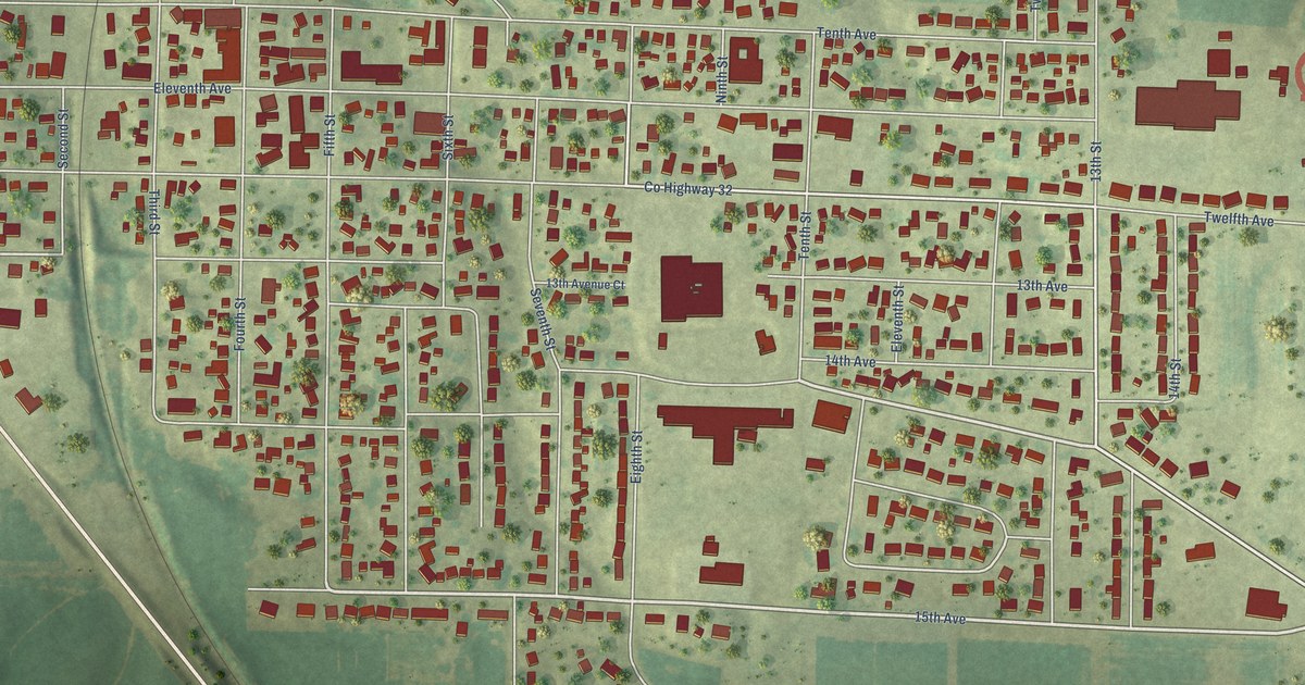 Map of Orion, Illinois in 2026