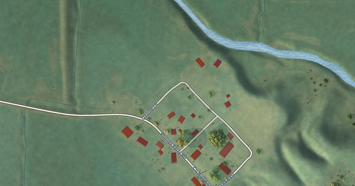 Map of Oxville, Illinois in 2026