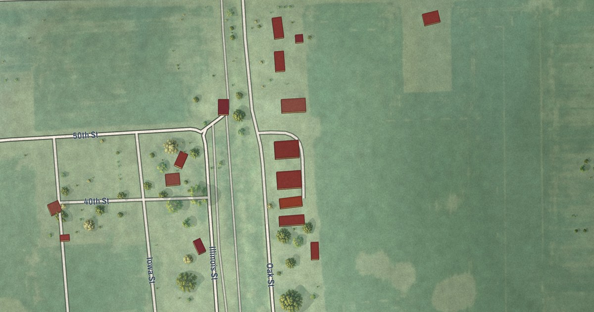 Map of Panola, Illinois in 2026