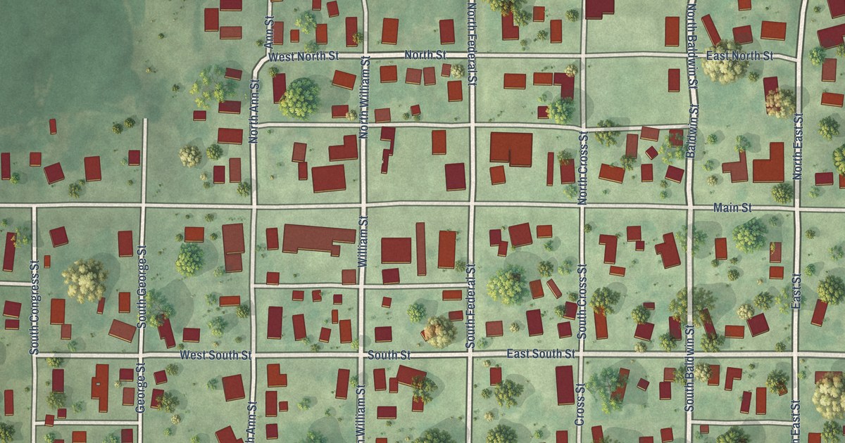 Map of Perry, Illinois in 2026