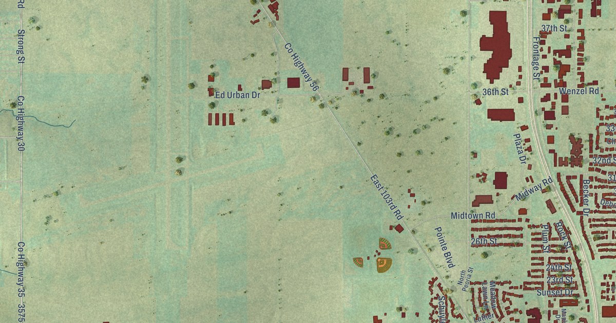 Map of Peru, Illinois in 2026