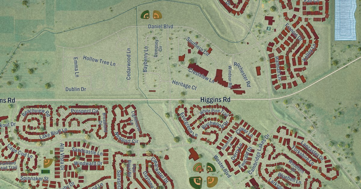 Map of Pingree Grove, Illinois in 2026