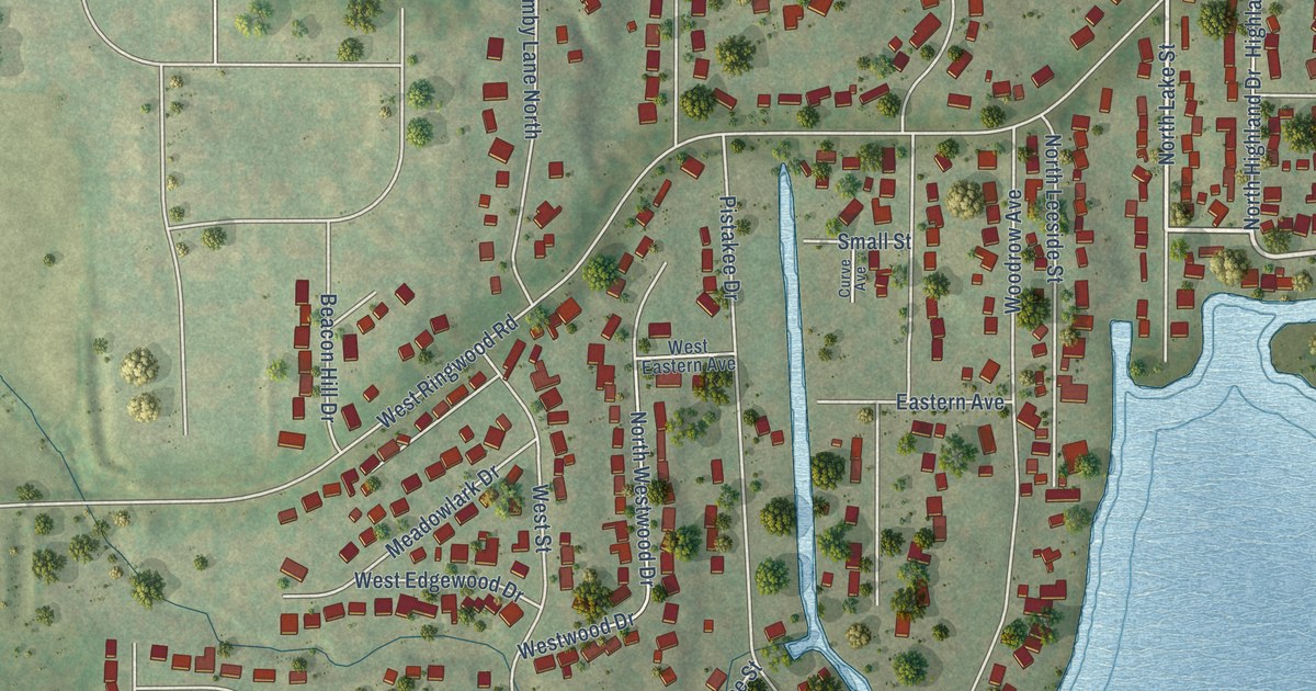 Map of Pistakee Highlands, Illinois in 2026