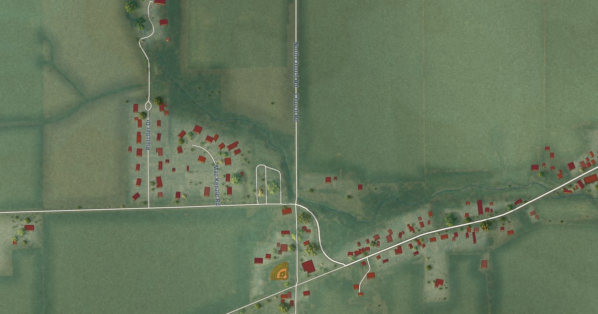 Map of Plattville, Illinois in 2026