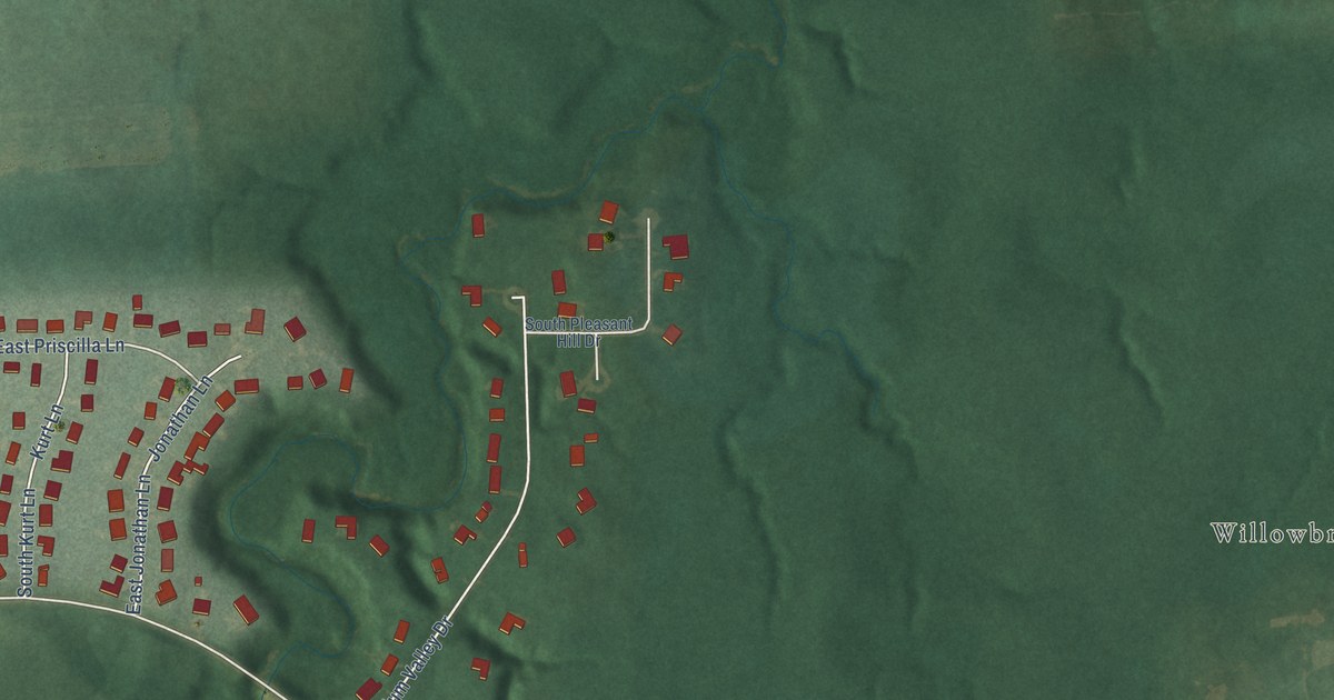 Map of Plum Valley, Illinois in 2026