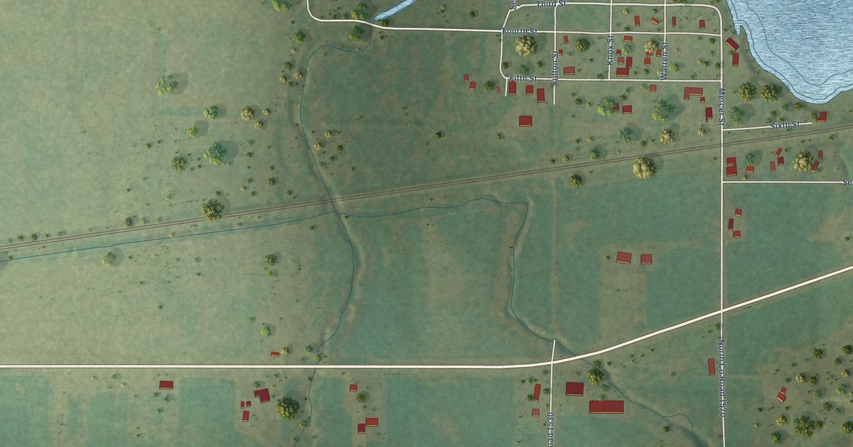 Map of Pontoosuc, Illinois in 2026