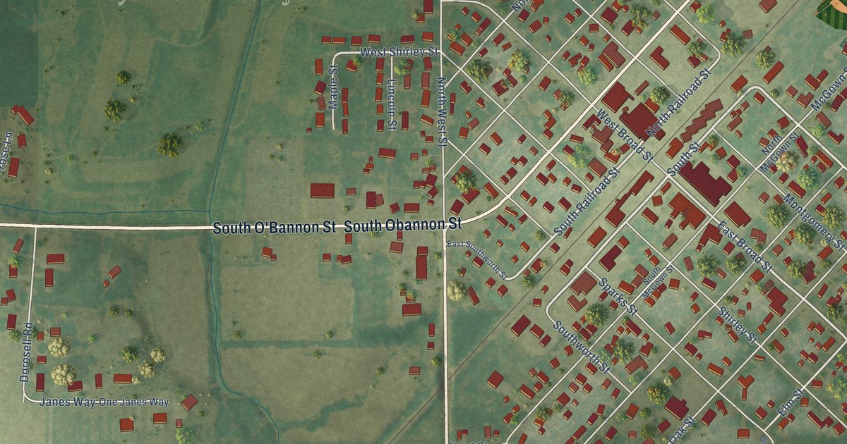 Map of Raymond, Illinois in 2026