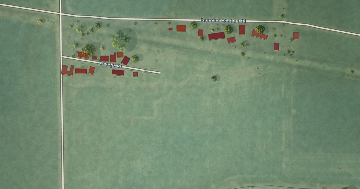 Map of Rentchler, Illinois in 2026
