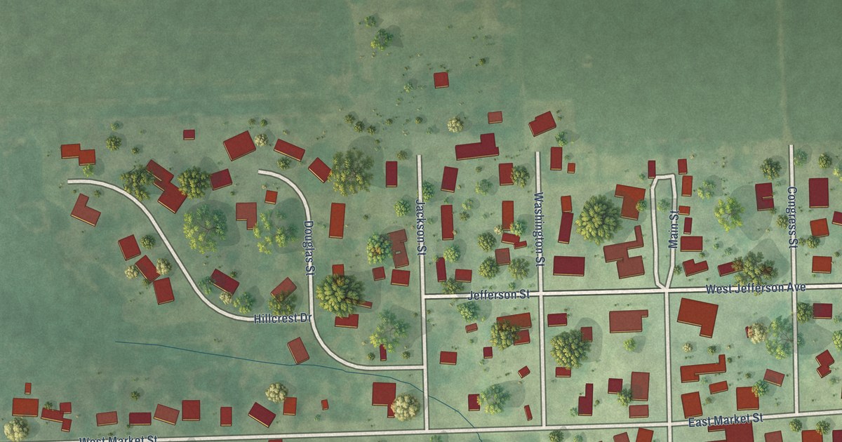 Map of Rock City, Illinois in 2026