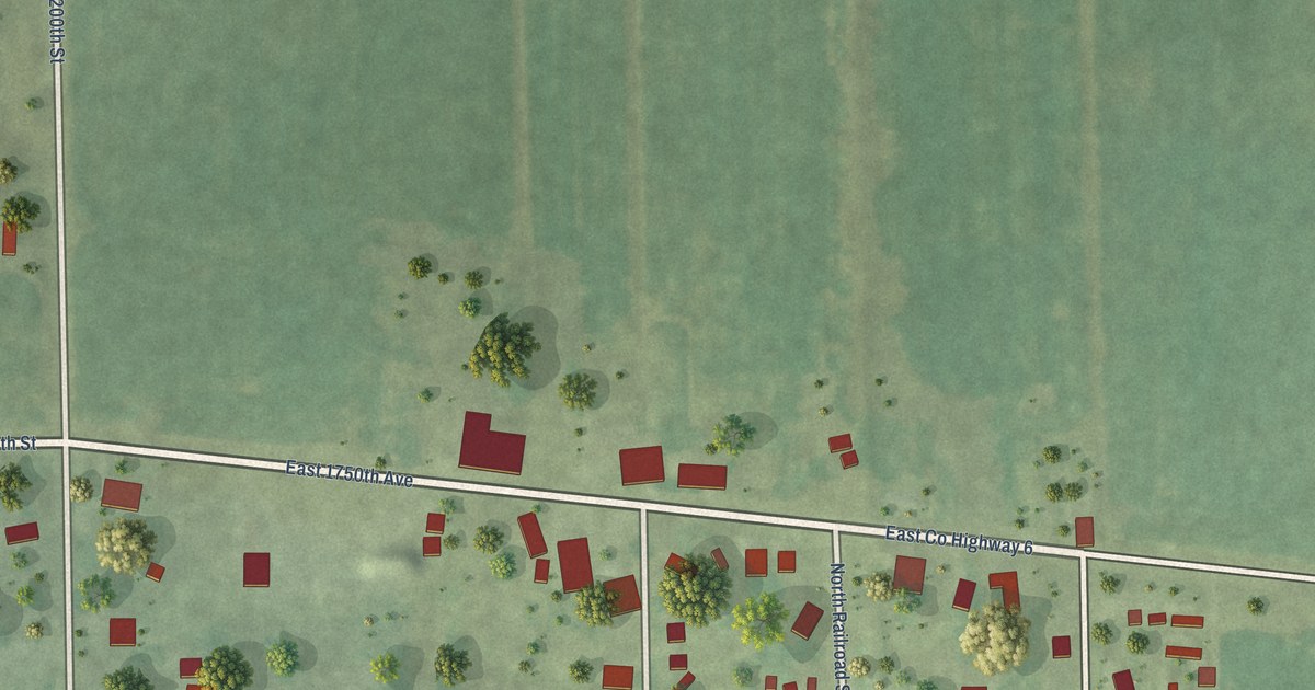 Map of Rose Hill, Illinois in 2026