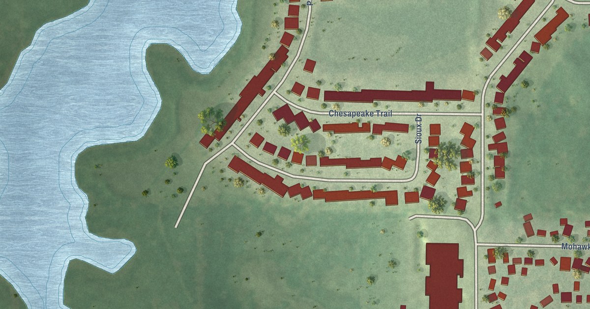 Map of Round Lake Heights, Illinois in 2026