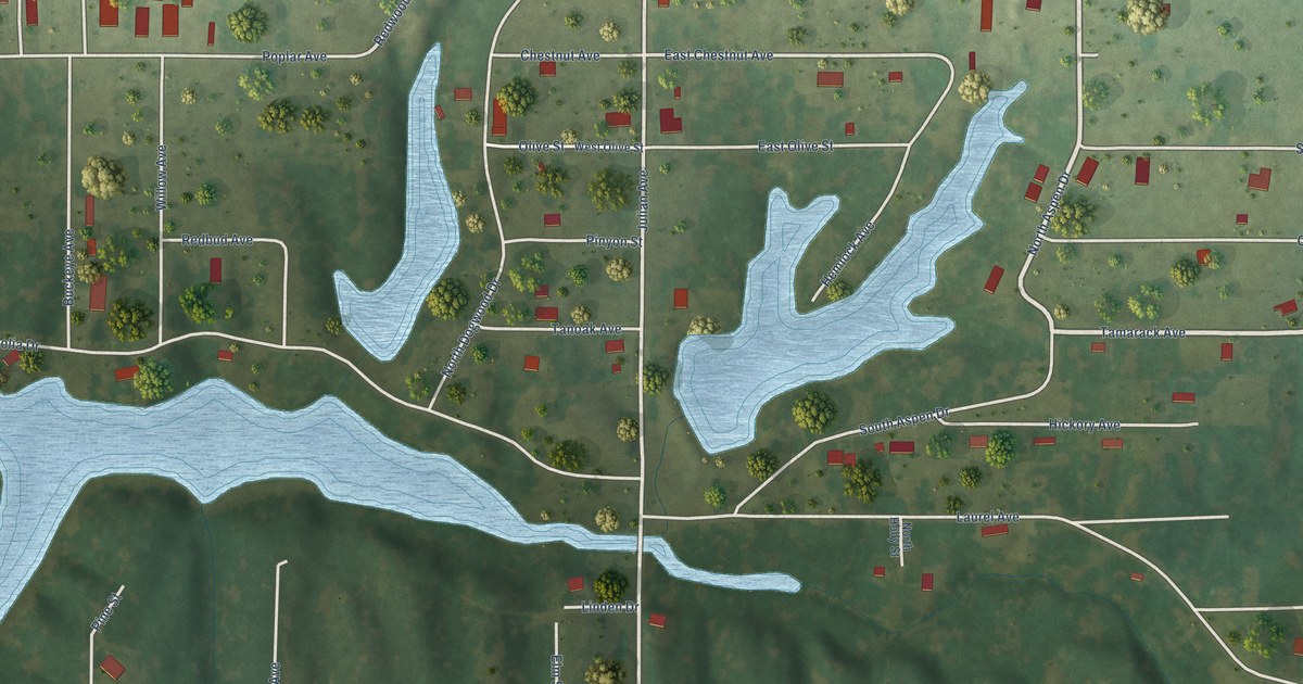 Map of Royal Lakes, Illinois in 2026