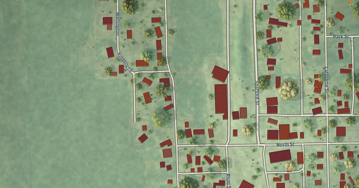 Map of Saunemin, Illinois in 2026