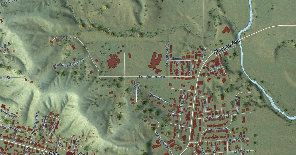 Map of Savanna, Illinois in 2026
