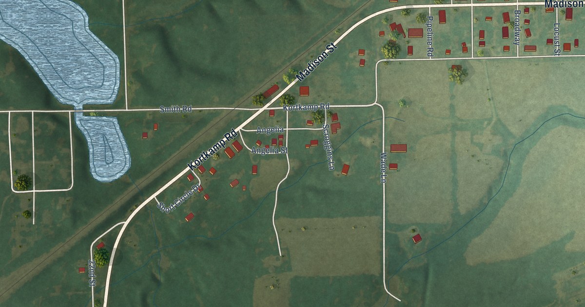 Map of Schram City, Illinois in 2026