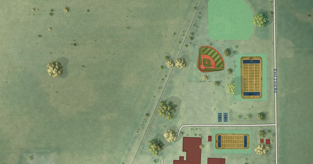 Map of Serena, Illinois in 2026