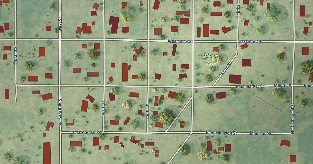 Map of Shumway, Illinois in 2026