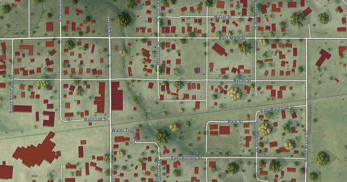 Map of Sidney, Illinois in 2026
