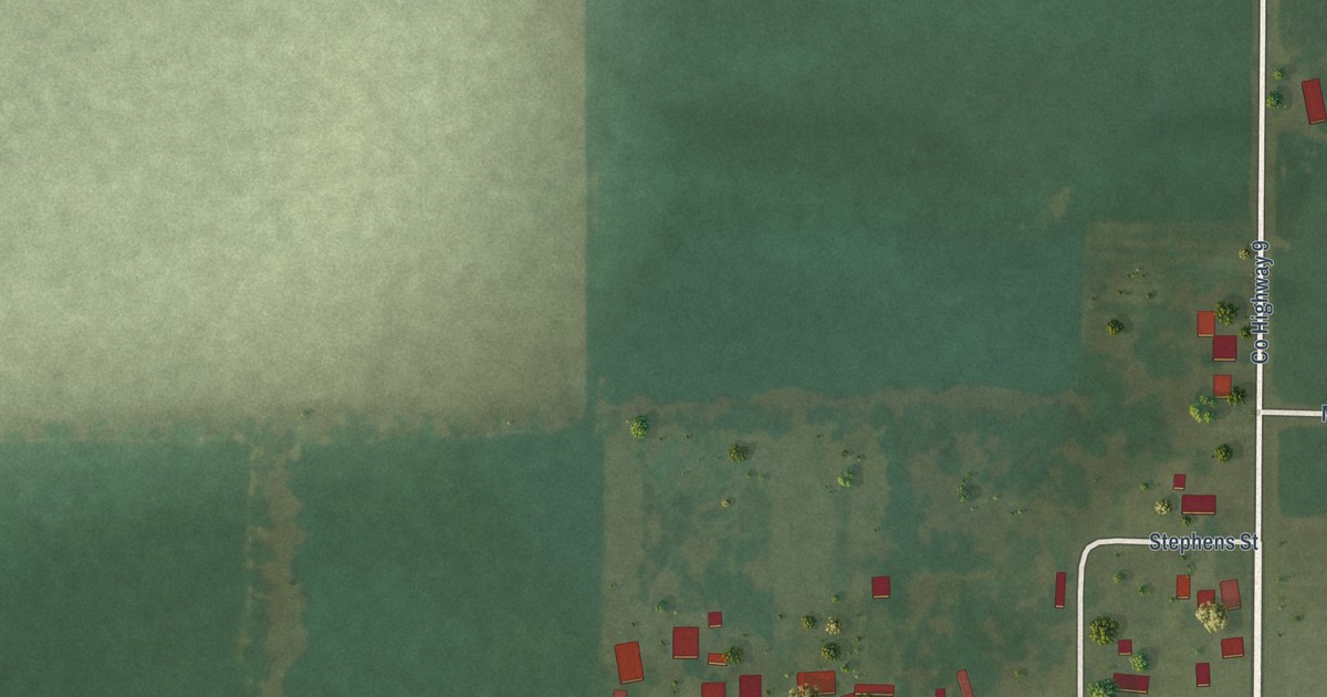 Map of Sims, Illinois in 2026