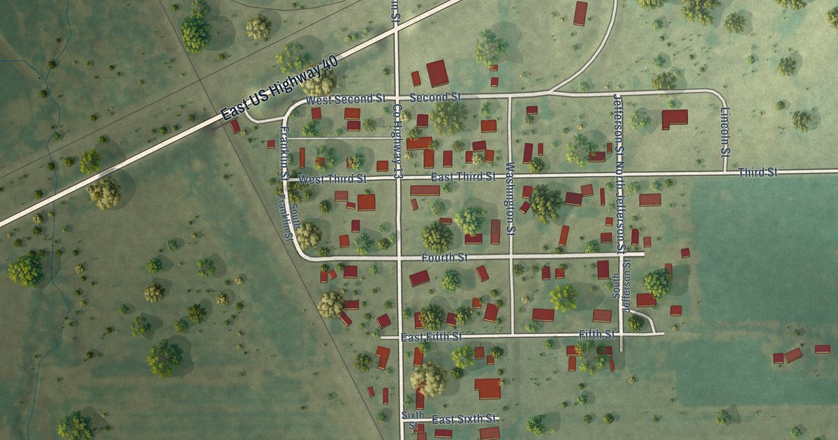 Map of Smithboro, Illinois in 2026
