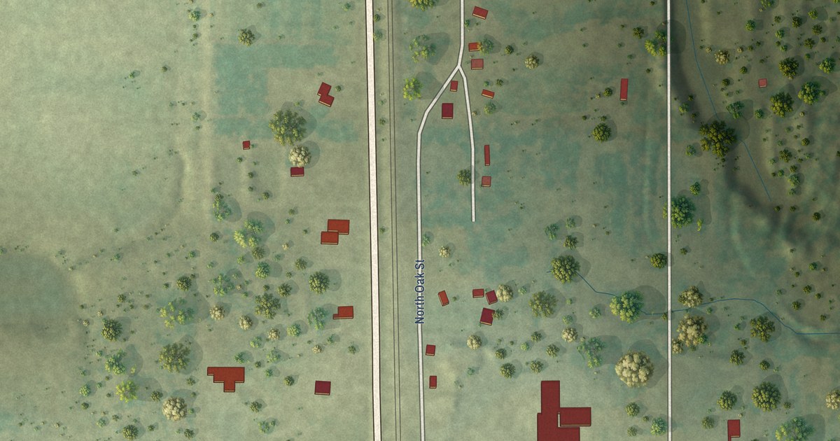 Map of St. Johns, Illinois in 2026