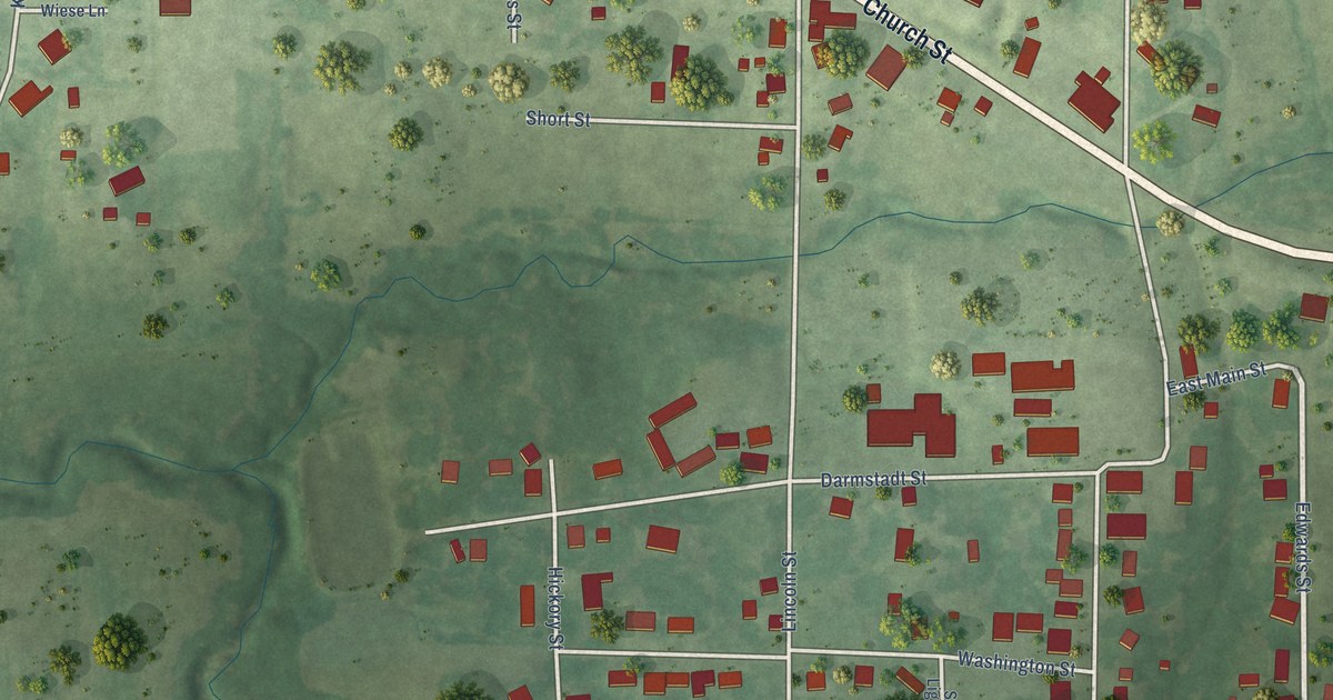 Map of St. Libory, Illinois in 2026