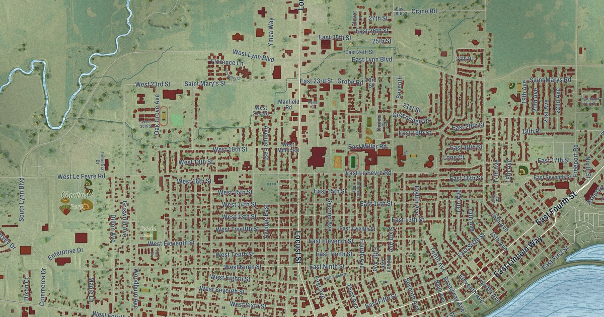 Map of Sterling, Illinois in 2026