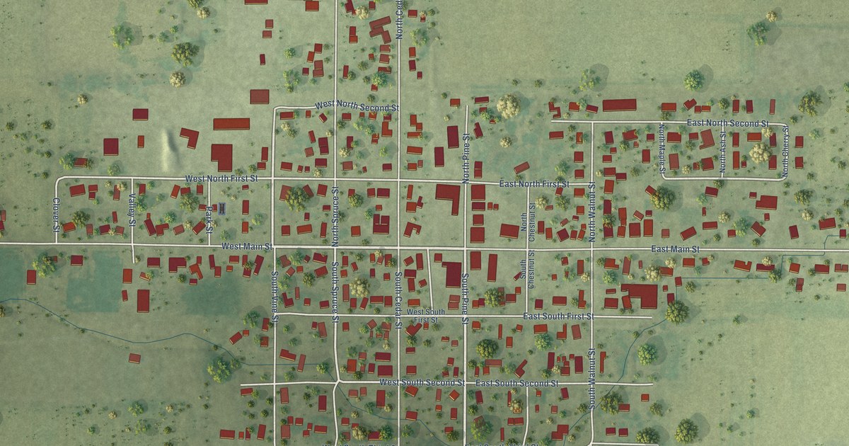 Map of Stewardson, Illinois in 2026