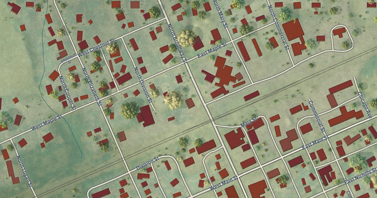Map of Stronghurst, Illinois in 2026