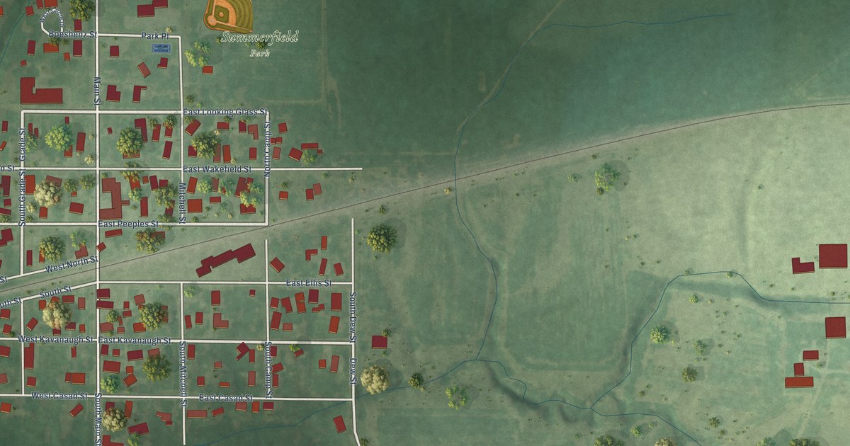Map of Summerfield, Illinois in 2026