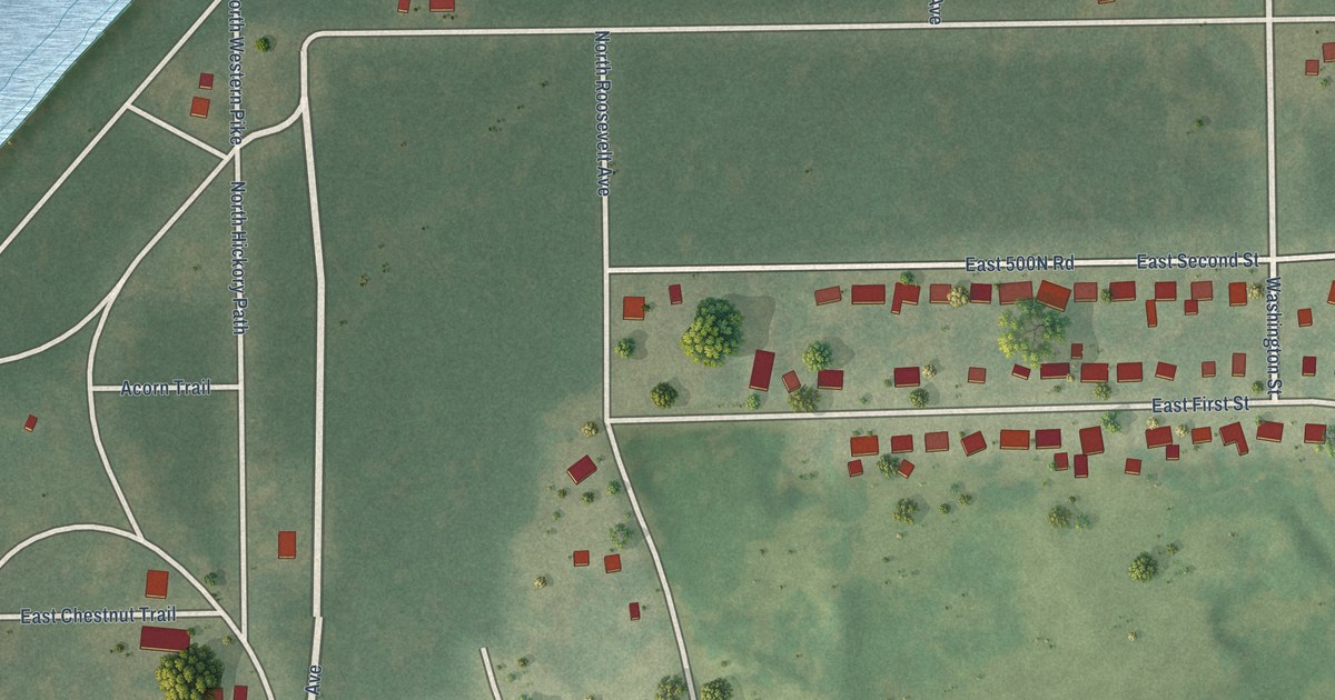 Map of Sun River Terrace, Illinois in 2026