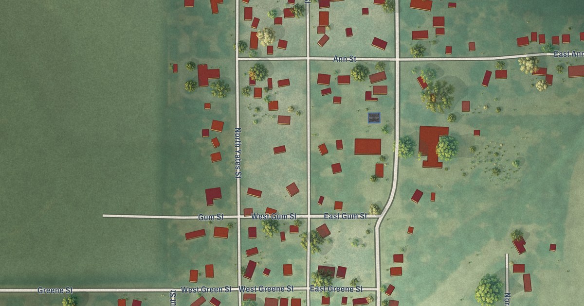 Map of Tallula, Illinois in 2026
