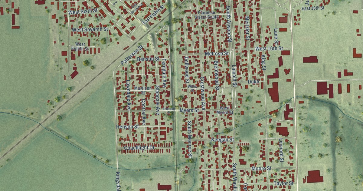 Map of Tilton, Illinois in 2026