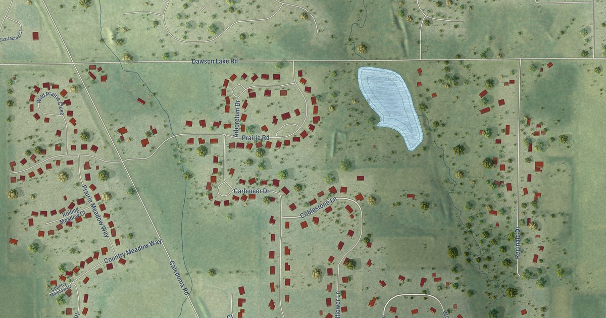 Map of Timberlane, Illinois in 2026