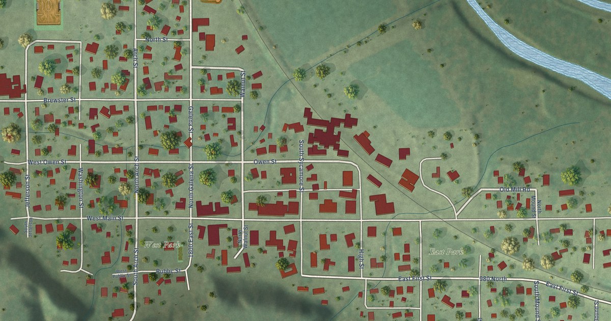 Map of Tiskilwa, Illinois in 2026