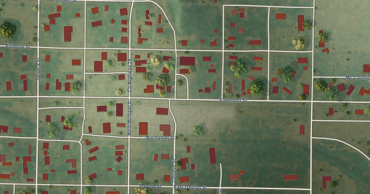 Map of Tower Hill, Illinois in 2026