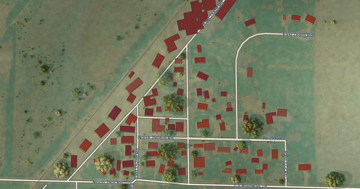 Map of Triumph, Illinois in 2026