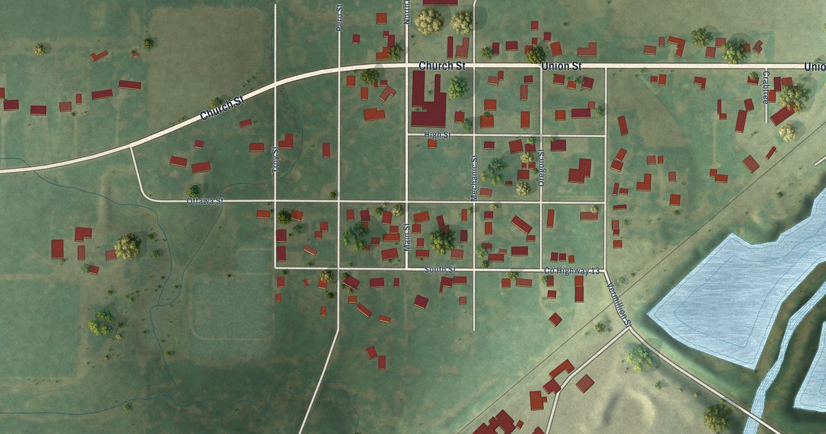 Map of Troy Grove, Illinois in 2026