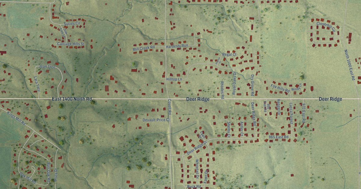 Map of Twin Grove, Illinois in 2026