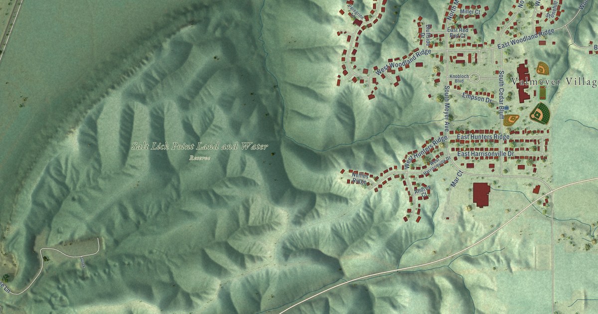 Map of Valmeyer, Illinois in 2026