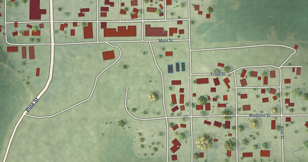 Map of Varna, Illinois in 2026