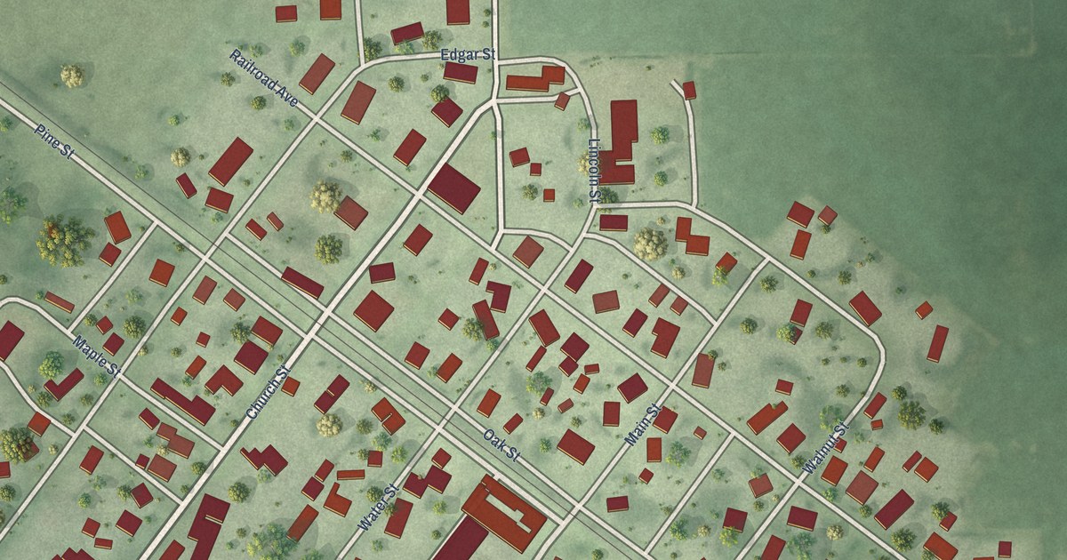 Map of Vermilion, Illinois in 2026