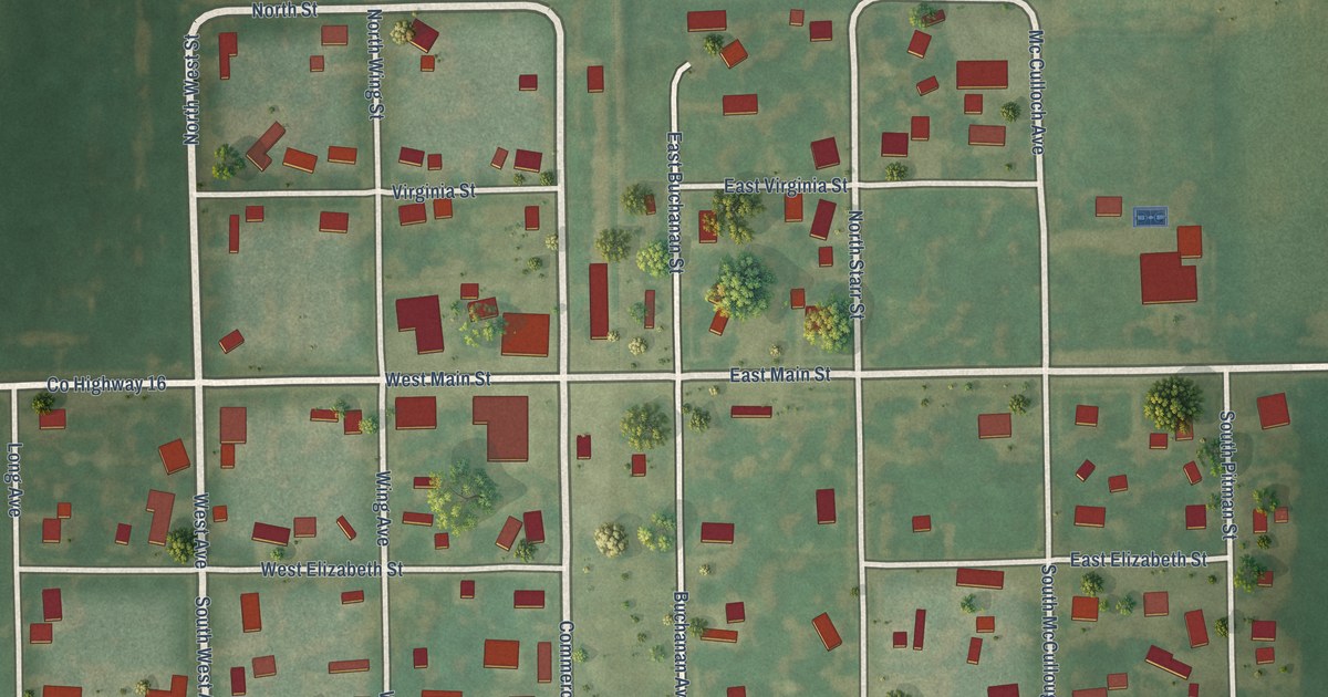 Map of Waggoner, Illinois in 2026