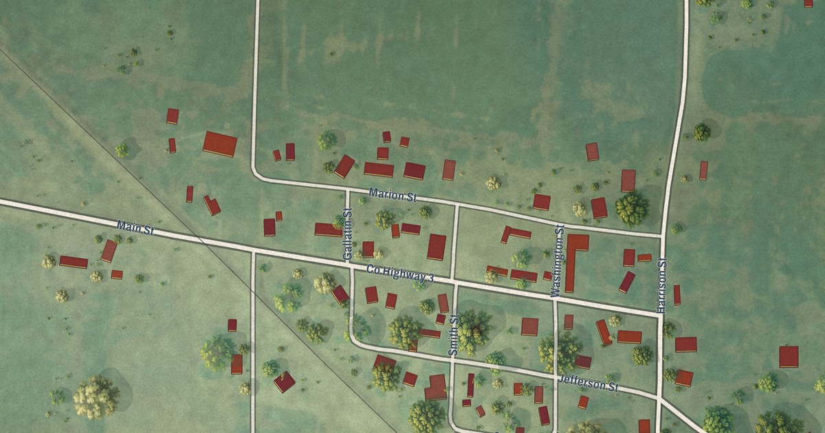 Map of Walnut Hill, Illinois in 2026