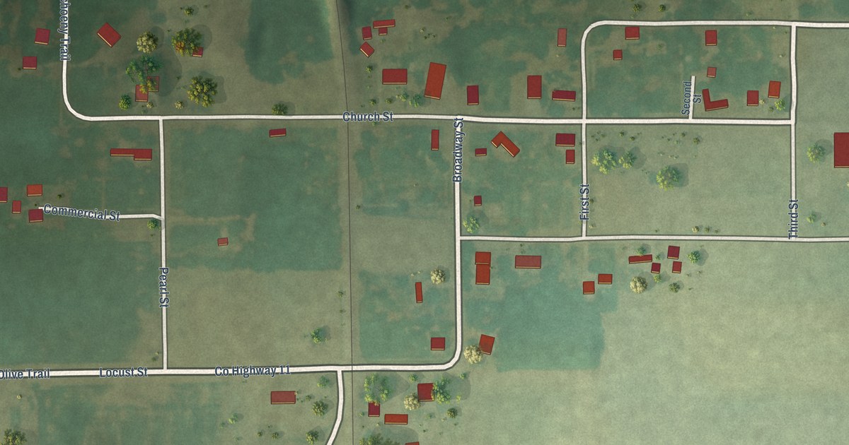 Map of Walshville, Illinois in 2026