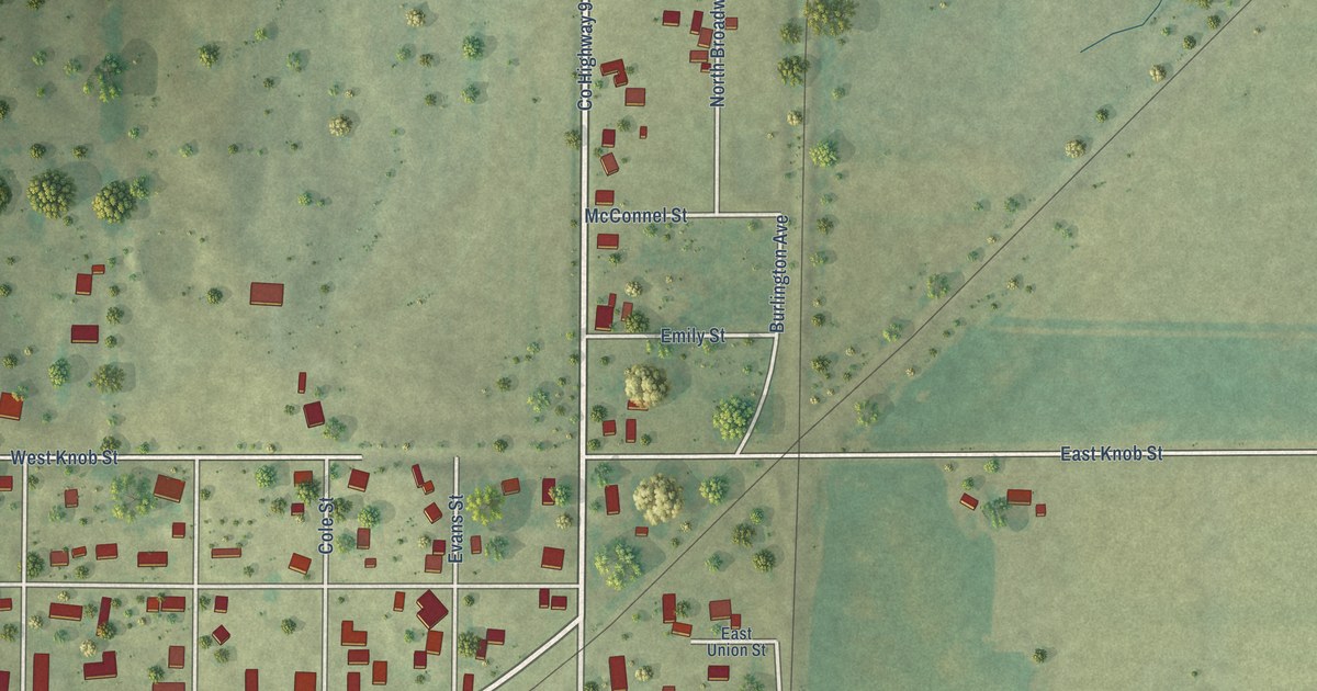 Map of Waltonville, Illinois in 2026