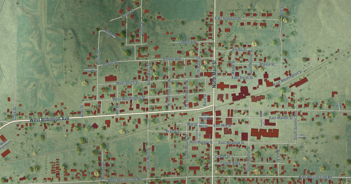 Map of Wayne City, Illinois in 2026