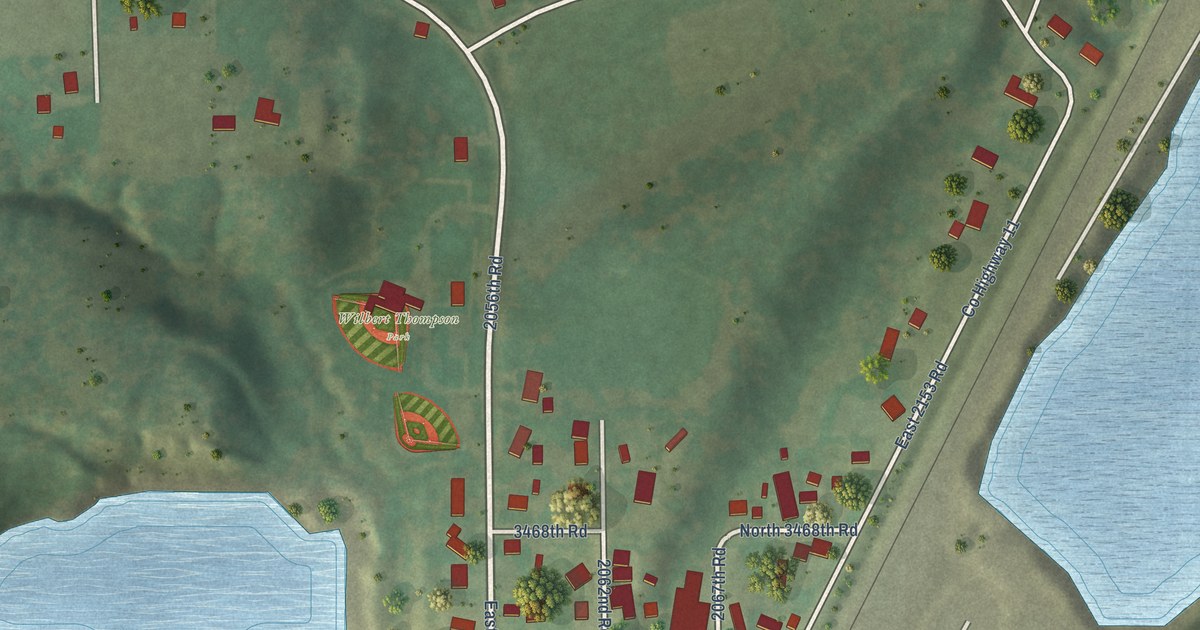 Map of Wedron, Illinois in 2026