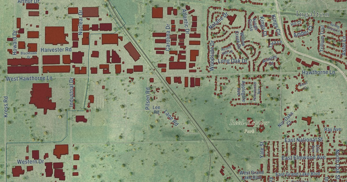 Map of West Chicago, Illinois in 2026