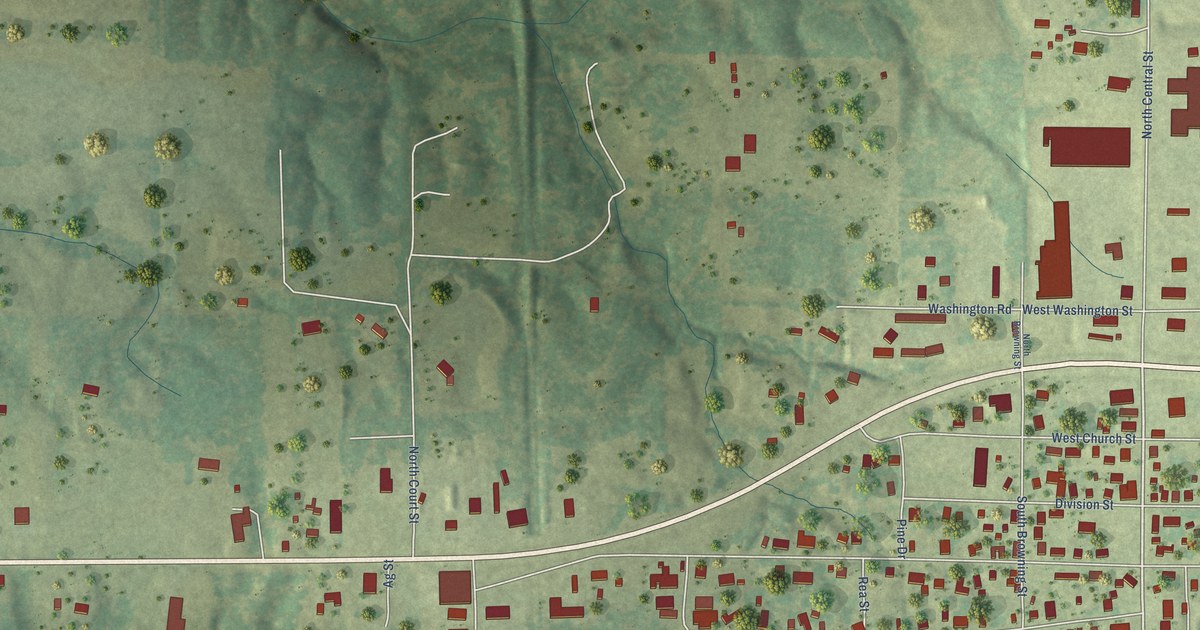 Map of West City, Illinois in 2026